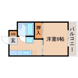 武庫之荘駅 徒歩12分 4階の物件間取画像